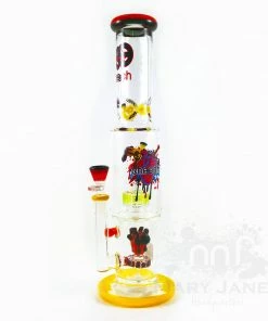 Cheech Glass Cheech 15" Showerhead Heart Water Pipe Bong