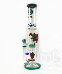 Cheech Glass Cheech 15" Showerhead Heart Water Pipe Bong