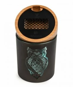 West Coast Gifts Syndicate Large Owllusion Turquoise SmartStash Jar Storage