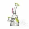 Cheech Glass 7" Tall Colour Leaves Dab Rig