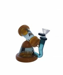 The Smokesman Nice Glass 6" Tall Bent Neck Dab Rig
