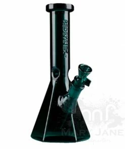 West Coast Gifts Red Eye Tek 10" Hextatic Bong W/Six-Sided Pyramid Base & Embossed Logo