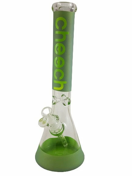 Cheech Glass Cheech Beaker Bong 16" Classic Logo 4 Cheech Glass Cheech Beaker Bong 16" Classic Logo