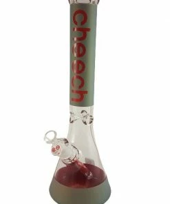 Cheech Glass Cheech Beaker Bong 16" Classic Logo 6 Cheech Glass Cheech Beaker Bong 16