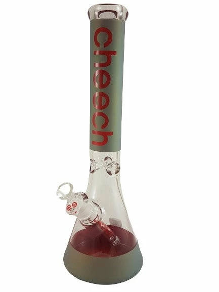 Cheech Glass Cheech Beaker Bong 16" Classic Logo 3 Cheech Glass Cheech Beaker Bong 16" Classic Logo