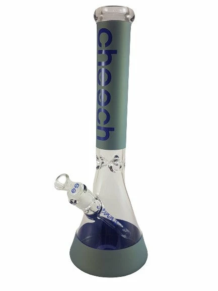 Cheech Glass Cheech Beaker Bong 16" Classic Logo 1 Cheech Glass Cheech Beaker Bong 16" Classic Logo