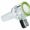 Hoss Glass Hoss Square Handle Screen Bong Bowl With Color Accents