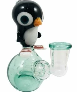 Puff New Arrivals Ice Glass Penguin With Sneakers Dab Rig