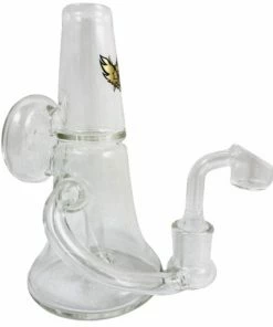 West Coast Gifts Red Eye Glass 5.5" Tall Dropdown Cone Dab Rig