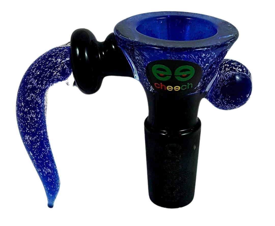 Cheech Glass 14mm Dichro Bowl With Handle 1 Cheech Glass 14mm Dichro Bowl With Handle