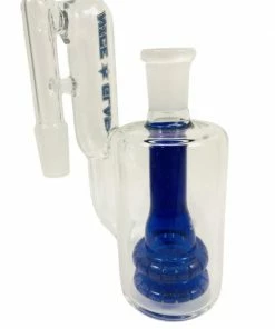 The Smokesman Nice Glass Double Showerhead 90° 14mm Ash Catchers