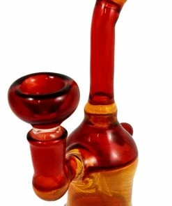Local Art 7" Tall Red Elvis Dab Rig
