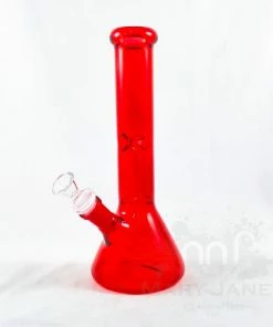 West Coast Gifts No Logo 10" Tall Day Glow Dome Perc Beaker Bongs