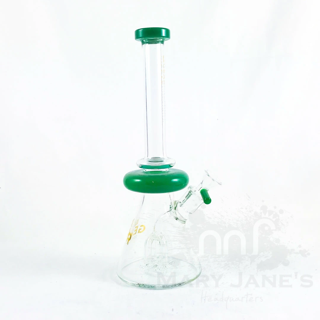 West Coast Gifts GEAR Premium 10.5" Tall Elevation Tube W/Mini Quad Showerhead Perc 3 West Coast Gifts GEAR Premium 10.5" Tall Elevation Tube W/Mini Quad Showerhead Perc