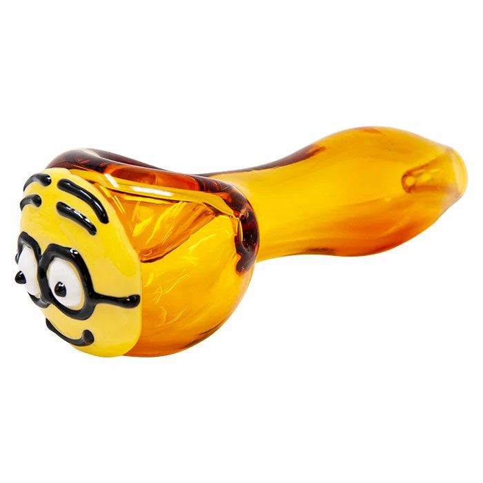 Maple Craft Inc. Amber Steve Glass Pipe 4 Inches 1 Maple Craft Inc. Amber Steve Glass Pipe 4 Inches