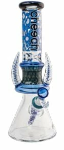 Cheech Glass 14" Tall Horns Beaker Bong