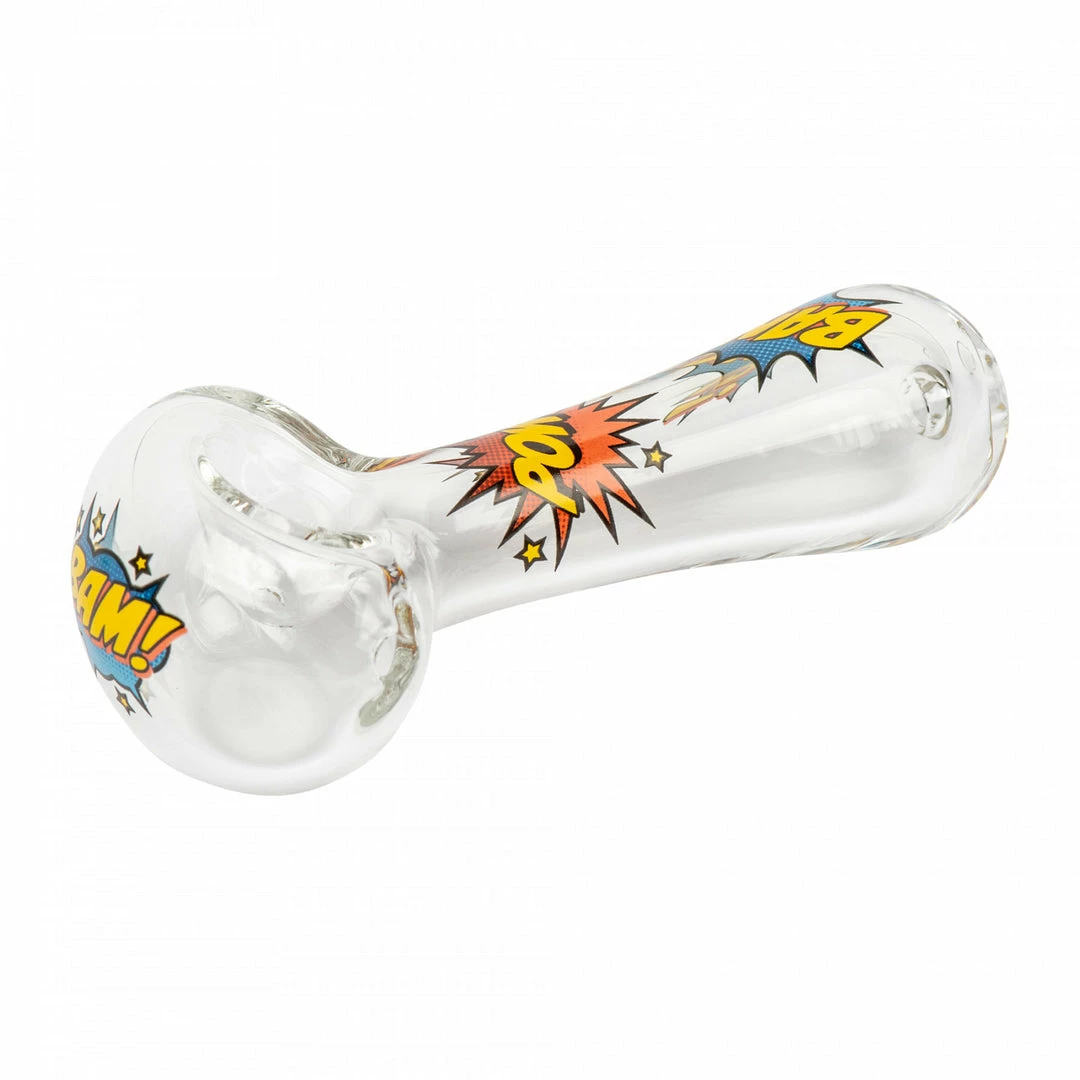West Coast Gifts Red Eye Glass 4" Hero Hand Pipe 2 West Coast Gifts Red Eye Glass 4" Hero Hand Pipe