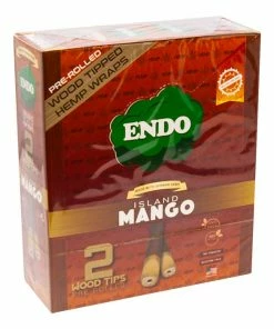Maple Craft Inc. Endo Plush Pre-Rolled Wood Tipped Hemp Wraps Rolling Papers