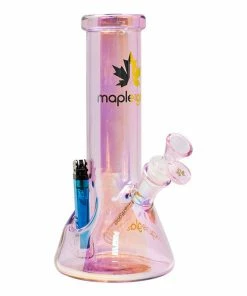 Maple Craft Inc. Fire Starter Beaker Bongs By Maple Glass