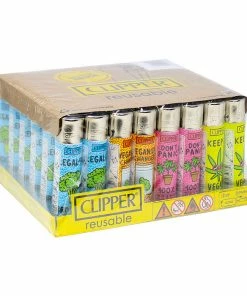 HBI Lighters And Hemp Wicks Clipper Lighters