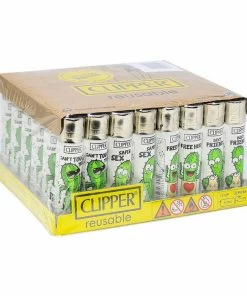 HBI Lighters And Hemp Wicks Clipper Lighters