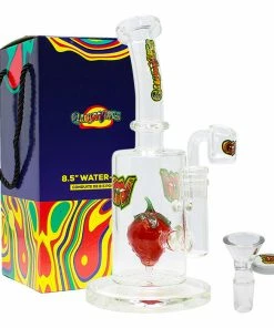 Maple Craft Inc. New Arrivals 8.5" Fruit Perc Waterpipe/ Dab Rig By Ganjavibes