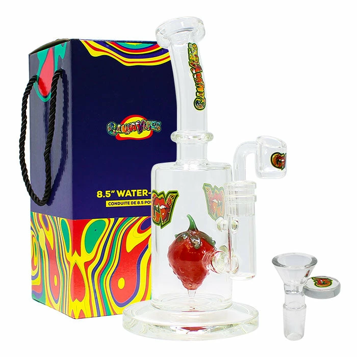 Maple Craft Inc. New Arrivals 8.5" Fruit Perc Waterpipe/ Dab Rig By Ganjavibes 1 Maple Craft Inc. New Arrivals 8.5" Fruit Perc Waterpipe/ Dab Rig By Ganjavibes