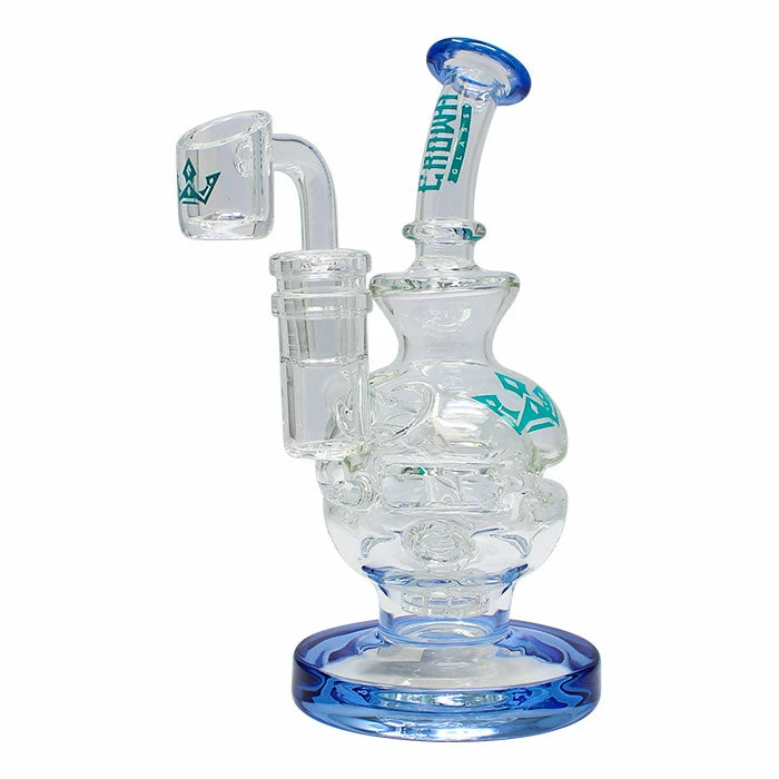 Maple Craft Inc. Crown Glass 6" Dab Rigs By Maple Glass New Arrivals 1 Maple Craft Inc. Crown Glass 6" Dab Rigs By Maple Glass New Arrivals