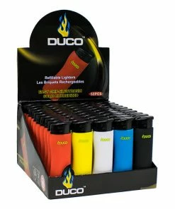 Maple Craft Inc. Duco Easy Grip Click Rubberized Lighter Lighters And Hemp Wicks