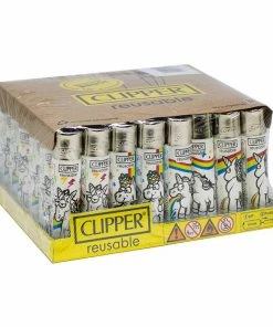 HBI Lighters And Hemp Wicks Clipper Lighters