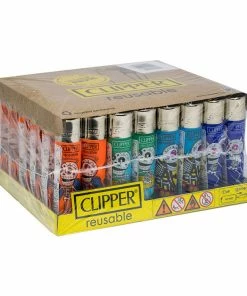 HBI Lighters And Hemp Wicks Clipper Lighters