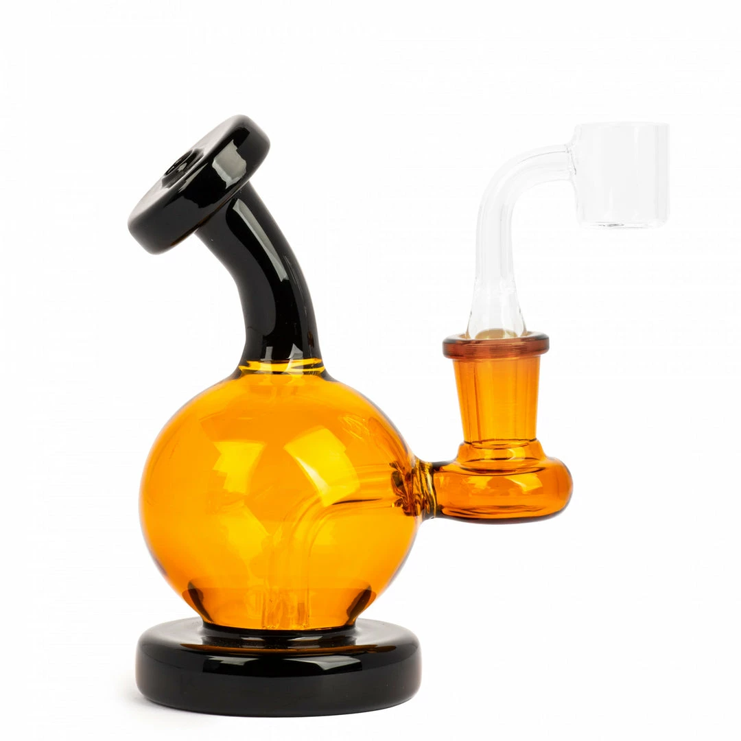 BOB Headquarters Red Eye Glass 5" Tall Shuvit Dab Rig 2 BOB Headquarters Red Eye Glass 5" Tall Shuvit Dab Rig