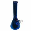 Moe Gifts No Logo 14" Tall Oil Slick Glass Beaker Bong