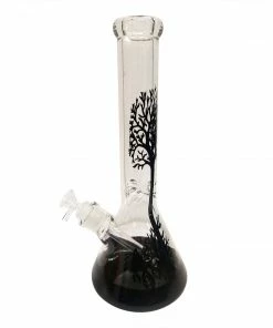 Moe Gifts Dope Glass 14" Tall Tree Beaker Bong