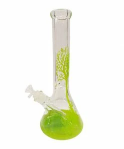 Moe Gifts Dope Glass 14" Tall Tree Beaker Bong