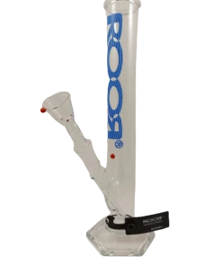 Puff New Arrivals 12" Roor Blue Label Straight Tube Bong