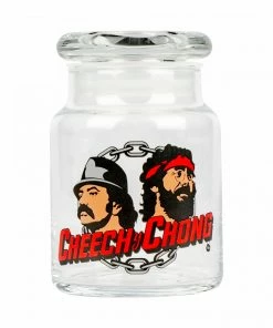 West Coast Gifts Cheech & Chong Glass Cheech & Chong Love Machine Pop Top Jar