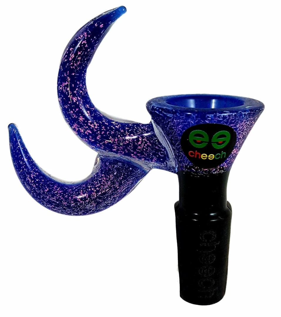 Cheech Glass 14mm Dichro Bowl With Handle 1 Cheech Glass 14mm Dichro Bowl With Handle