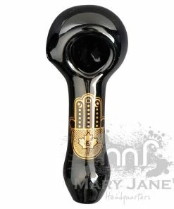 West Coast Gifts Red Eye Glass Bling Tattoo Hand Pipe 19 West Coast Gifts Red Eye Glass Bling Tattoo Hand Pipe