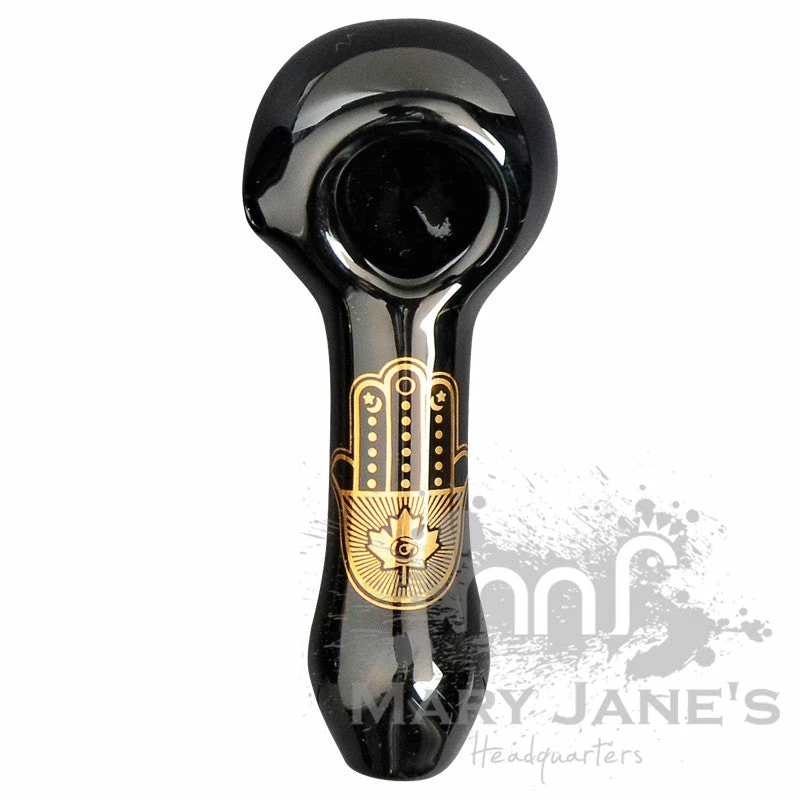 West Coast Gifts Red Eye Glass Bling Tattoo Hand Pipe 4 West Coast Gifts Red Eye Glass Bling Tattoo Hand Pipe