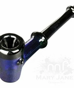 West Coast Gifts Red Eye Glass Lumberman Hand Pipe W/ Black Accents