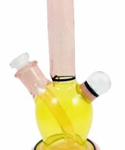 Local Art New Arrivals THC Glassworks Full Colour Mini Tube Dab Rigs.