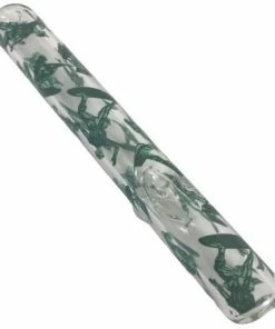 West Coast Gifts Red Eye Glass 7" Long Steamroller Hand Pipe