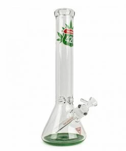 West Coast Gifts Red Eye Glass 7mm Highway 420 Beaker Bongs