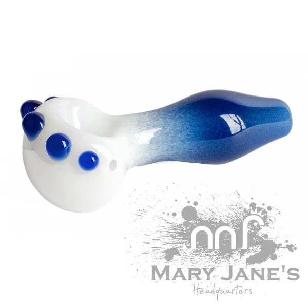 West Coast Gifts Red Eye Glass 3.75" Blue Mist Hand Pipe 1 West Coast Gifts Red Eye Glass 3.75" Blue Mist Hand Pipe