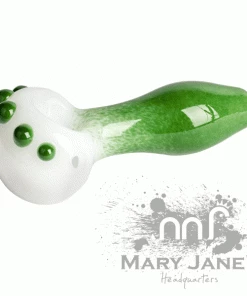 West Coast Gifts Red Eye Glass 3.75" Blue Mist Hand Pipe