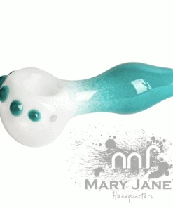 West Coast Gifts Red Eye Glass 3.75" Blue Mist Hand Pipe 7 West Coast Gifts Red Eye Glass 3.75