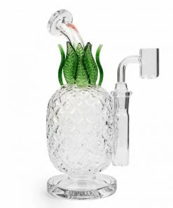 West Coast Gifts 8.5" Pineapple Dab Rig By Red Eye Glass