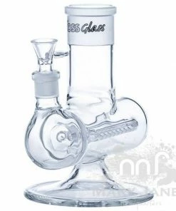 Hoss Glass HOSS 8.5" Tall Triple Inline Perc Build-a-Bong Base