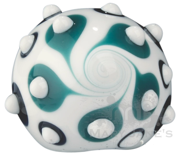 West Coast Gifts Red Eye Glass Baroque Hand Pipe 2 West Coast Gifts Red Eye Glass Baroque Hand Pipe